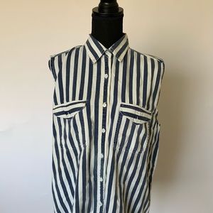 Vintage Stripe sleeveless tank